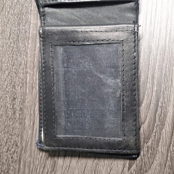 Genuine Leather Black Wallet - Picture 8 of 10